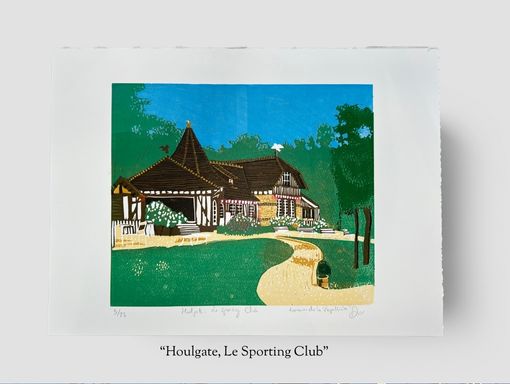 Houlgate, le Sporting Club by Lorraine de la Verpillière Houlgate, le Sporting Club