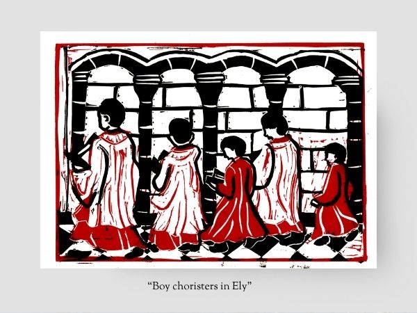 boy choristers in Ely LORRAINE